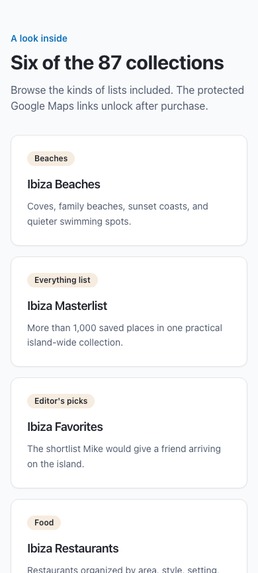 Ibiza Maps: The Live Island Concierge – screenshot 1