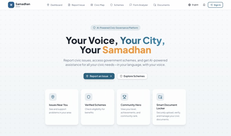 Samadhan – screenshot 1
