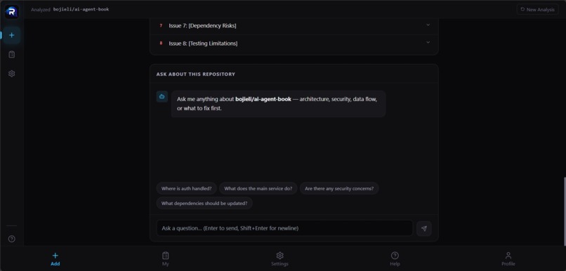 RepoRecon — Understand Faster or Get Left Behind – screenshot 7