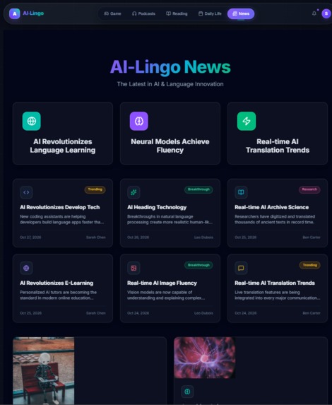 Al-Lingo(Duolingo for AI Literacy) – screenshot 3