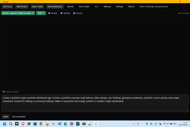 KForge – screenshot 12
