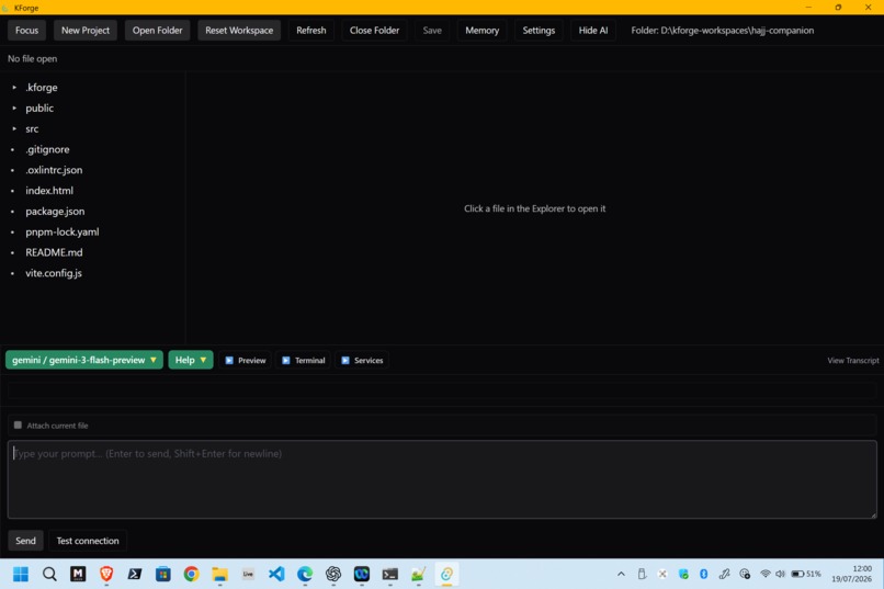 KForge – screenshot 14