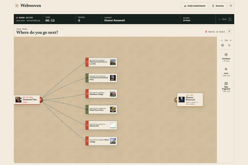 Webwoven – screenshot 2
