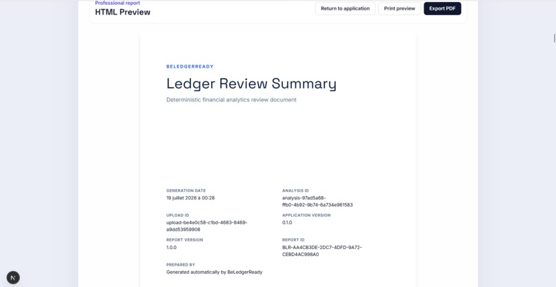 BeLedgerReady – screenshot 6