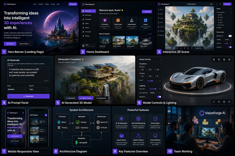 VisionForge AI ⭐ – screenshot 1