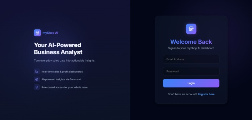 myShop AI – screenshot 1