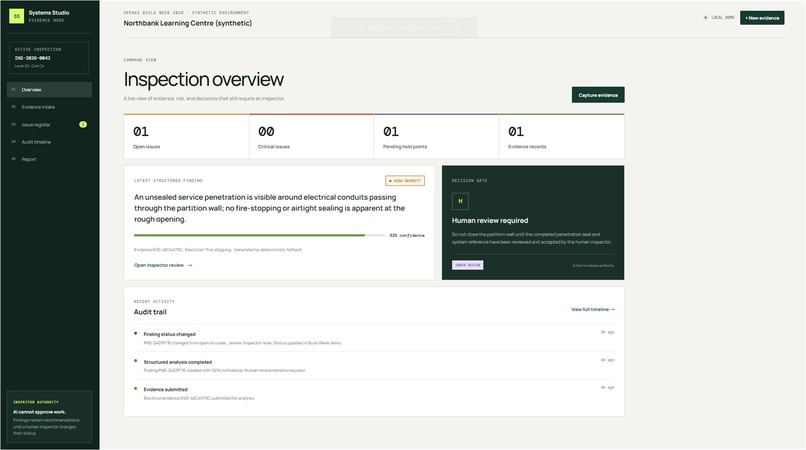 systems-studio-evidence-node – screenshot 2
