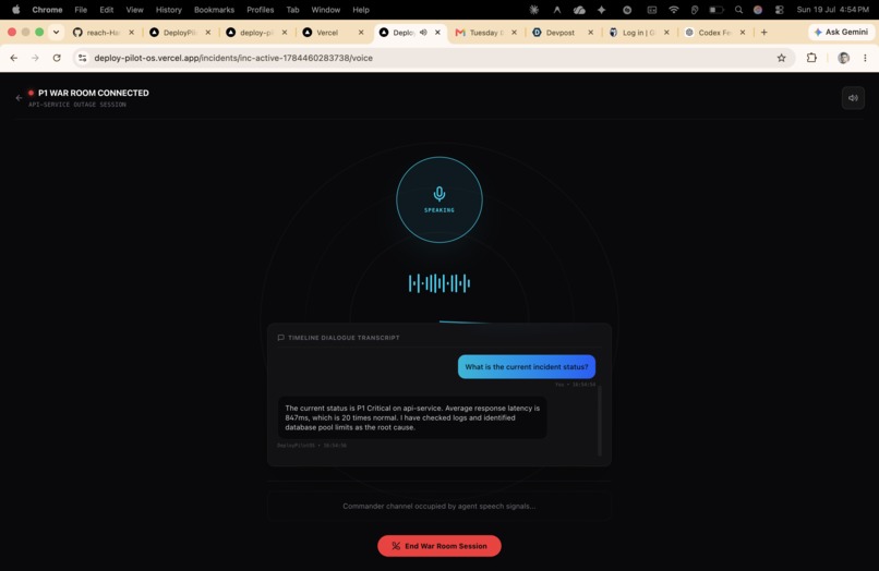 DeployPilotOS: Autonomous AI SRE – screenshot 7