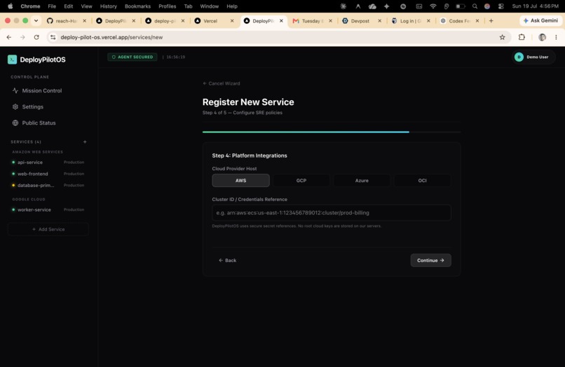 DeployPilotOS: Autonomous AI SRE – screenshot 8