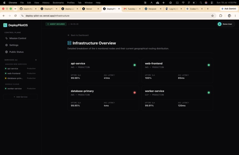 DeployPilotOS: Autonomous AI SRE – screenshot 9