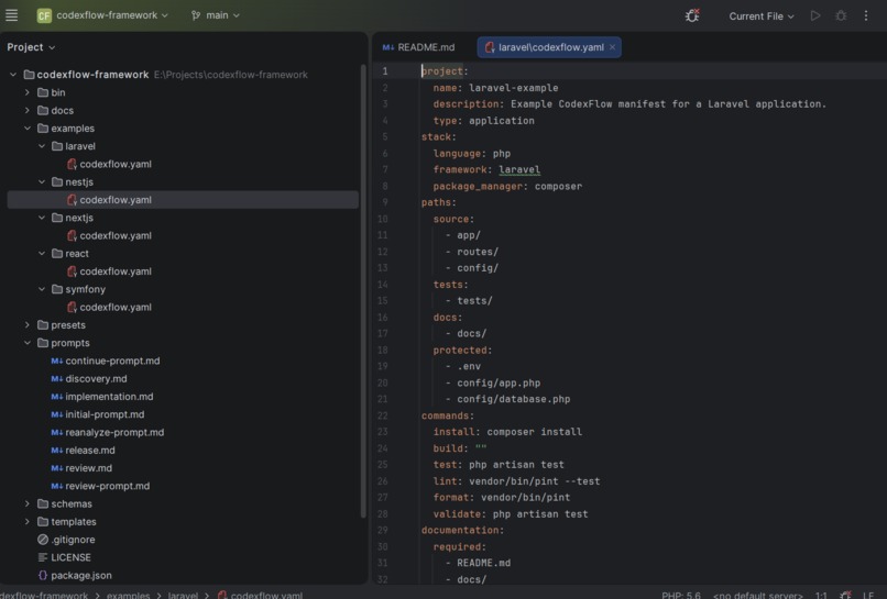 CodexFlow Framework – screenshot 4