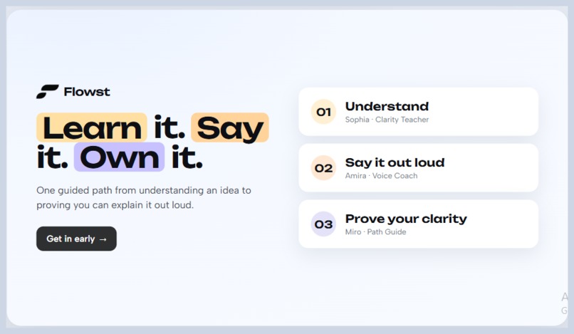 Flowst - Flowstate for learning  – screenshot 1