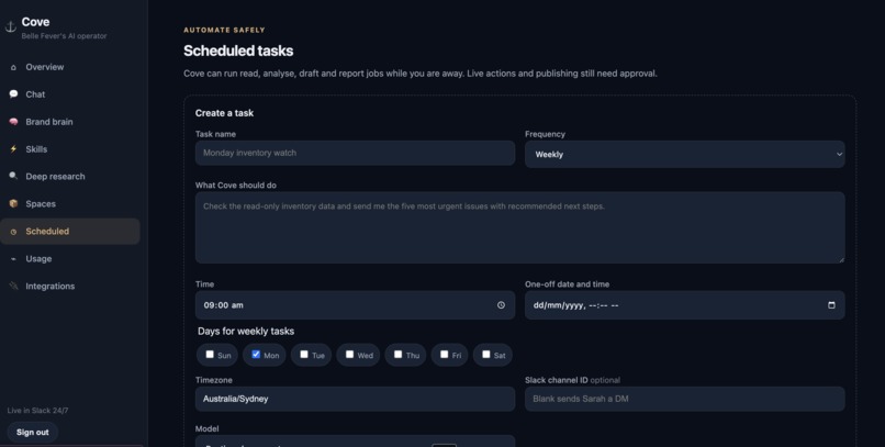 Cove: AI Operator for Business Work – screenshot 4