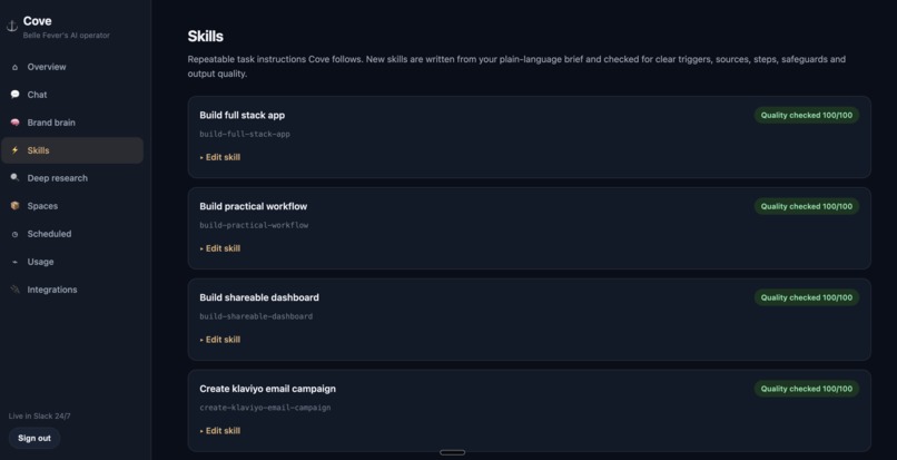 Cove: AI Operator for Business Work – screenshot 5