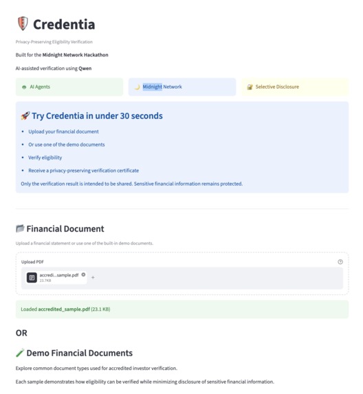 Credentia – screenshot 3