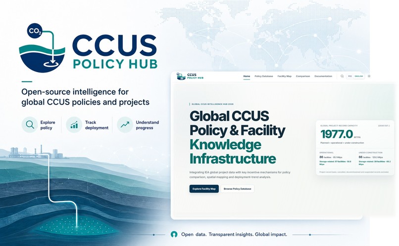 CCUS Policy Hub – screenshot 1