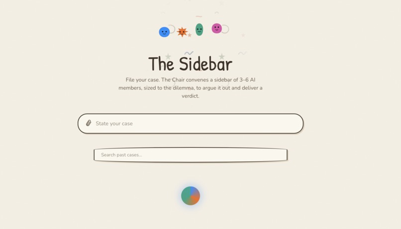 Sidebar – screenshot 1