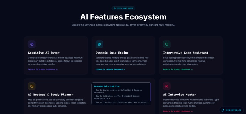 Nexus Edu: AI-Powered Personalized Learning Platform – screenshot 2