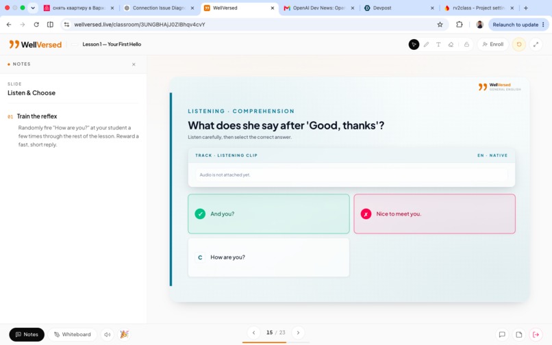 WellVersed – screenshot 5