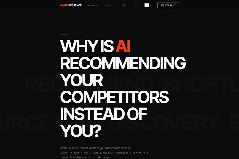 BrandPresence – screenshot 1