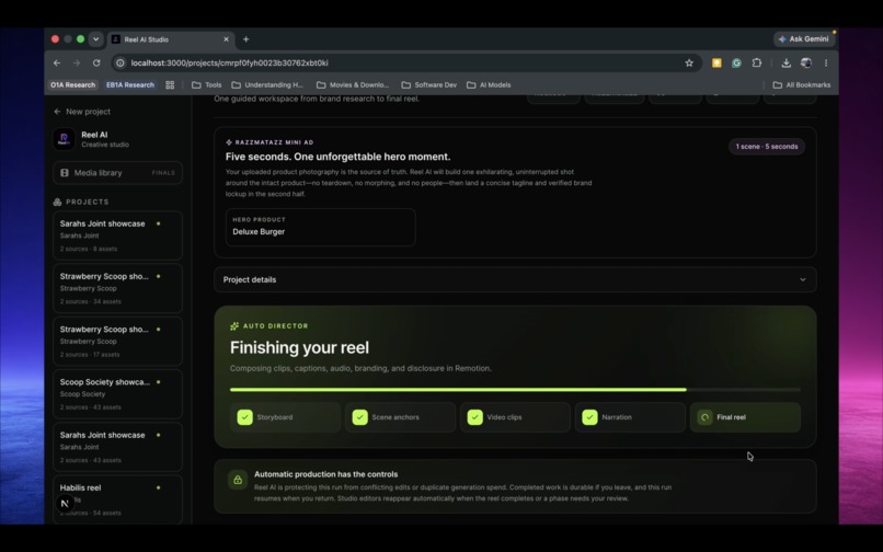 Reel AI – screenshot 2