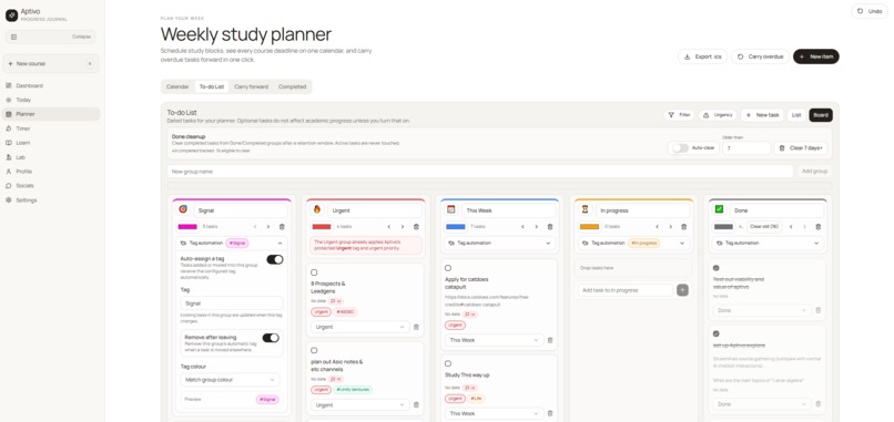 Aptivo – screenshot 1
