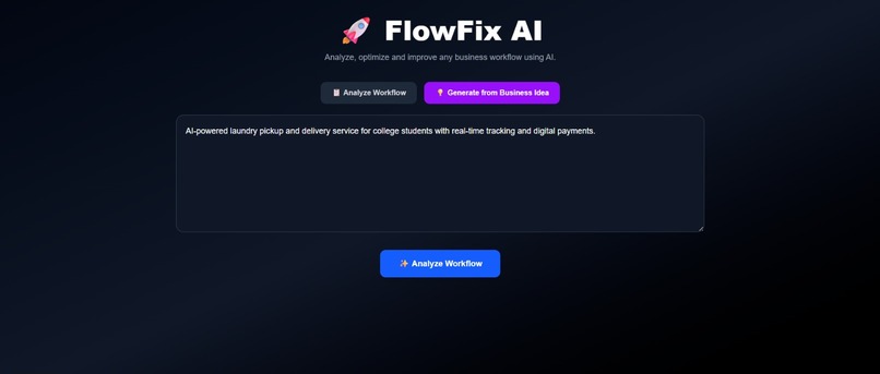 FlowFix AI – screenshot 1