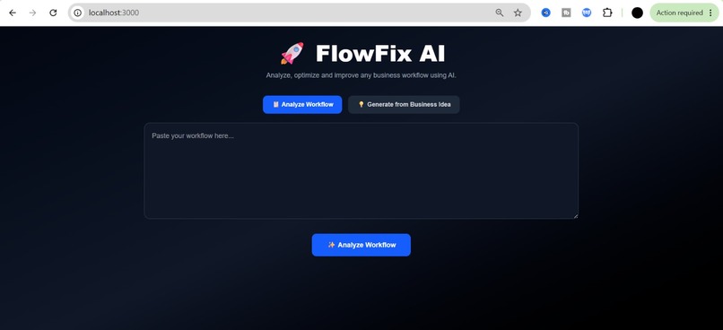 FlowFix AI – screenshot 2