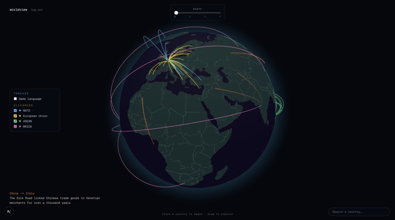 WorldView – screenshot 1