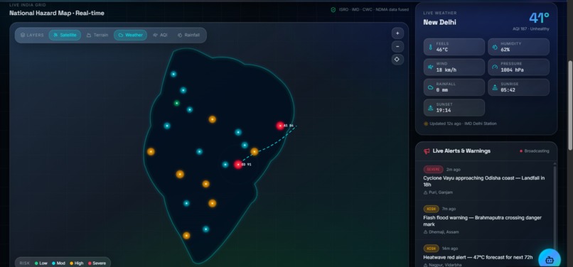 DisasterFusion AI: MultiHazard Prediction  Response Platform – screenshot 13