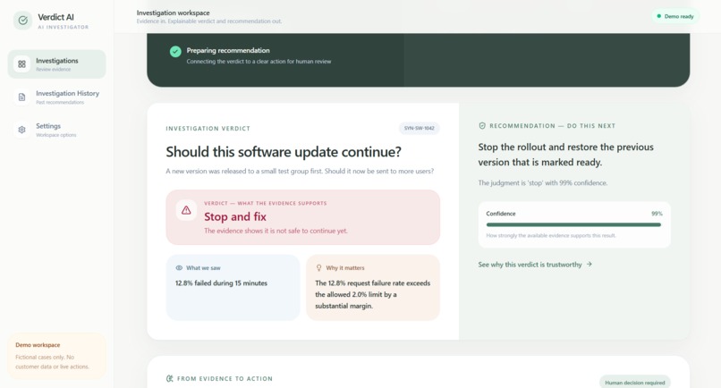 Verdict AI – screenshot 3