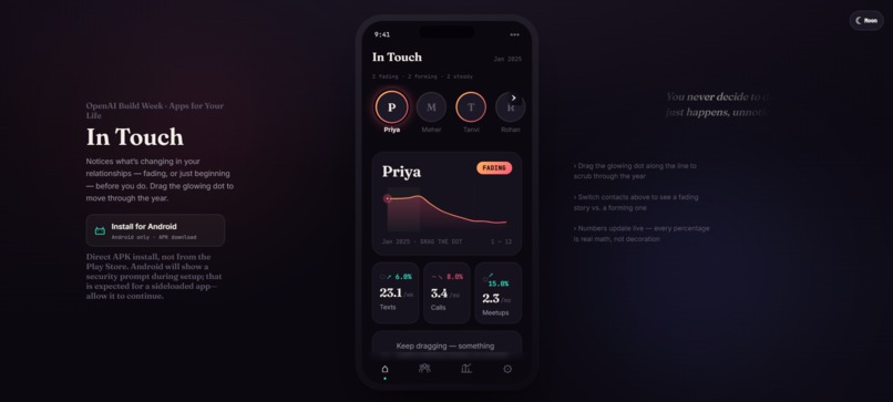 In Touch – screenshot 1