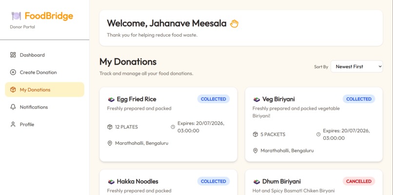 Food Bridge – screenshot 4
