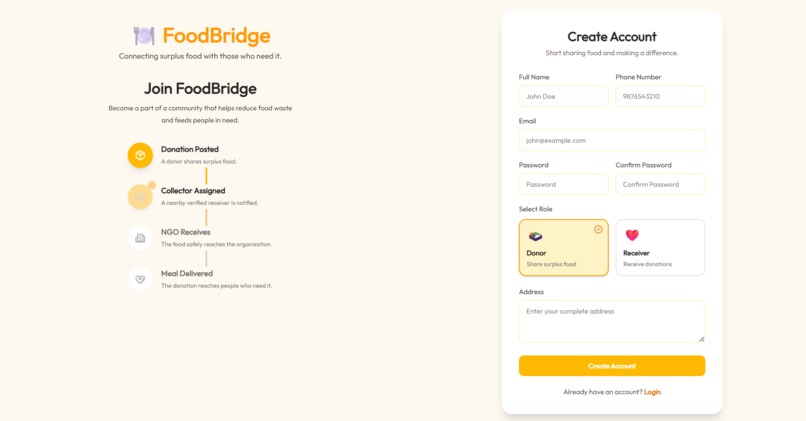 Food Bridge – screenshot 1