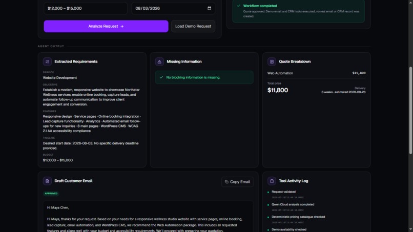 QuotePilot AI – screenshot 4