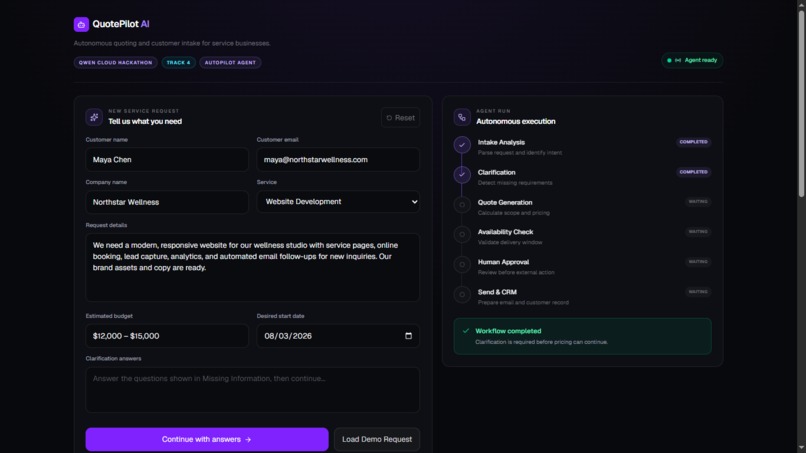 QuotePilot AI – screenshot 8