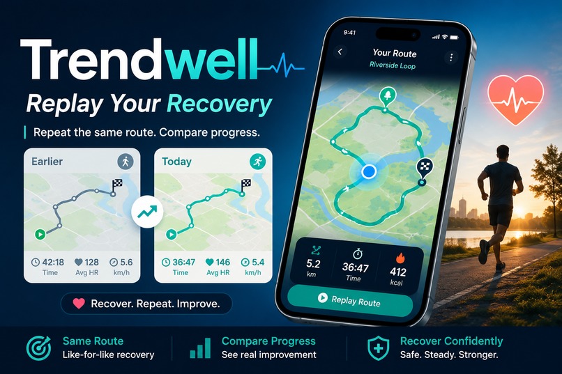 Trendwell Route Replay – screenshot 1