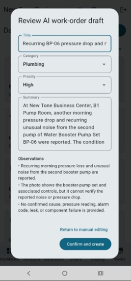 New Tone - AI Facility Operations Copilot – screenshot 3