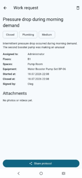 New Tone - AI Facility Operations Copilot – screenshot 6