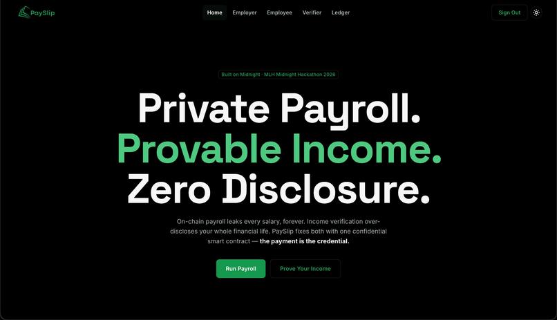 PaySlip  – screenshot 1
