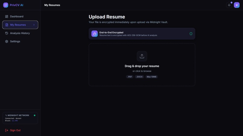 PrivCV AI – screenshot 3