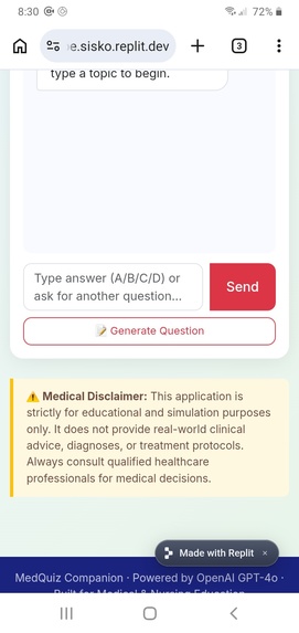 MedQuiz Companion – screenshot 5