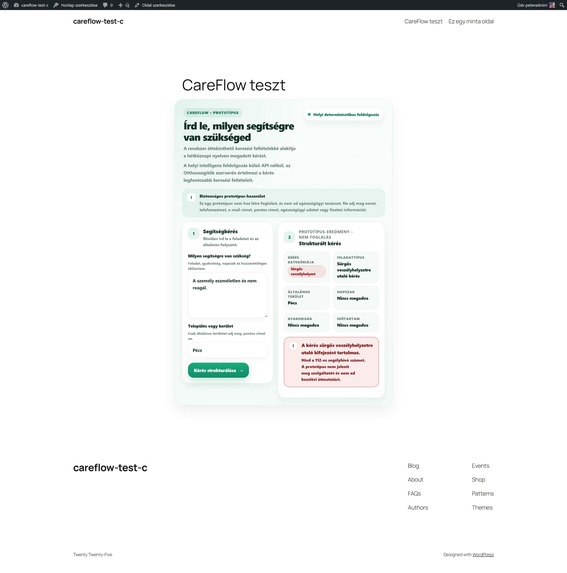 Otthonsegítők AI CareFlow – screenshot 6