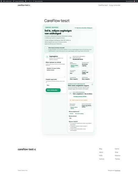 Otthonsegítők AI CareFlow – screenshot 7