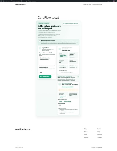 Otthonsegítők AI CareFlow – screenshot 9