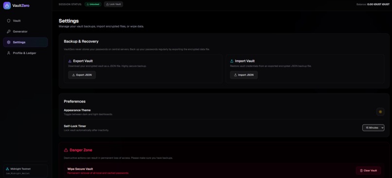 VaultZero – screenshot 5