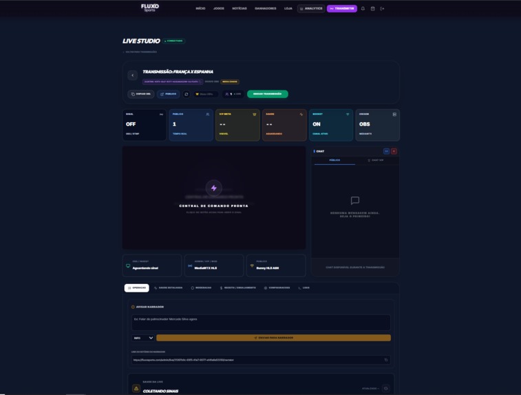 fluxosoprts – screenshot 1