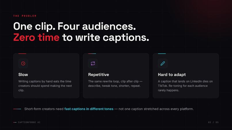 captionforge-ai – screenshot 3