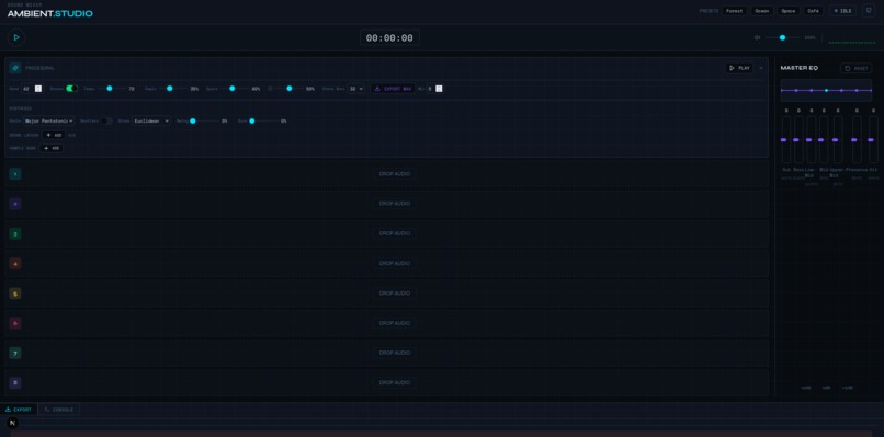 Ambient-Studio – screenshot 1
