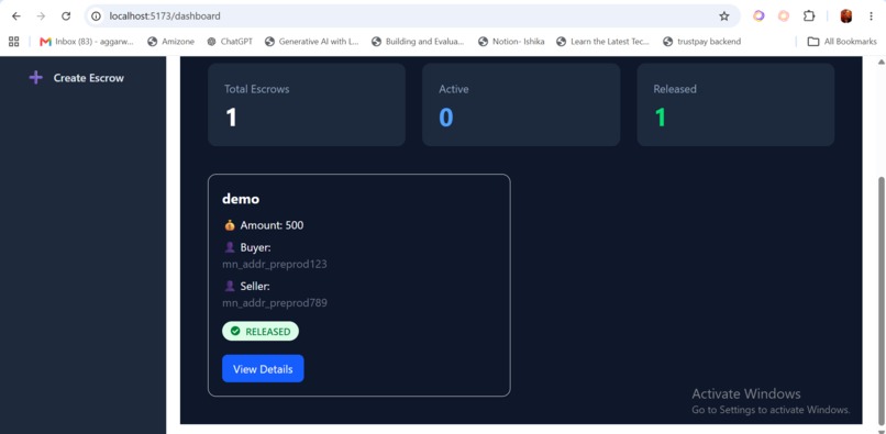 TrustPay – screenshot 1
